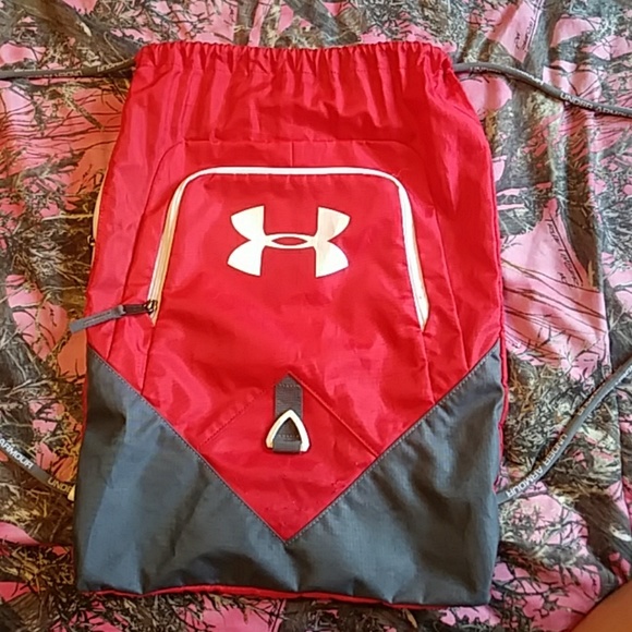 under armour bag red